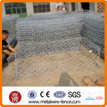 PVC-beschichtete und verzinkte Gabion in Stahldrahtgewebe für den Bau